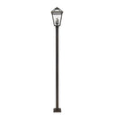 Z-Lite 12.25" Talbot 3 Light Outdoor Post Mounted Fixture image 3