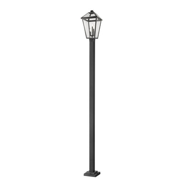 Z-Lite 12.25" Talbot 3 Light Outdoor Post Mounted Fixture image