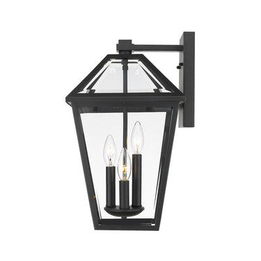 Z-Lite 12.25" Talbot 3 Light Outdoor Wall image 2