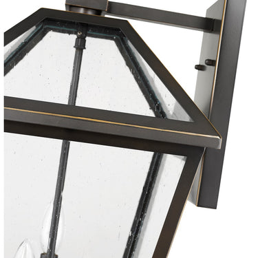 Z-Lite 12.25" Talbot 3 Light Outdoor Wall image 7
