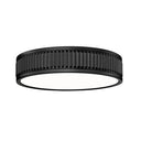 Z-Lite 12.75" Stari 1 Light Flush Mount image 1