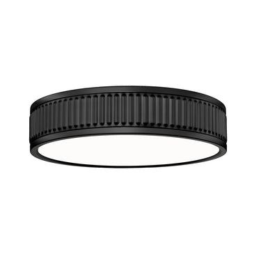 Z-Lite 12.75" Stari 1 Light Flush Mount image 1