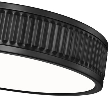 Z-Lite 12.75" Stari 1 Light Flush Mount image 10