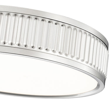 Z-Lite 12.75" Stari 1 Light Flush Mount image 9