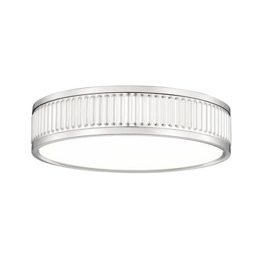 Z-Lite 12.75" Stari 1 Light Flush Mount image