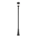 Z-Lite 12" Davina 4 Light Outdoor Post Mounted Fixture image 1