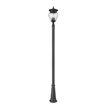 Z-Lite 12" Davina 4 Light Outdoor Post Mounted Fixture image 2