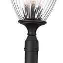 Z-Lite 12" Davina 4 Light Outdoor Post Mounted Fixture image 3