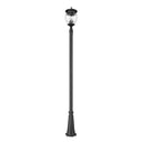 Z-Lite 12" Davina 4 Light Outdoor Post Mounted Fixture image 4