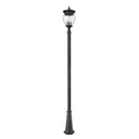 Z-Lite 12" Davina 4 Light Outdoor Post Mounted Fixture image