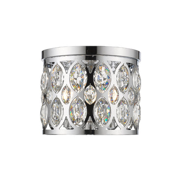 Z-Lite 12" Dealey 3 Light Flush Mount image