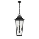 Z-Lite 12" Gannon 3 Light Outdoor Chain Mount Ceiling Fixture image 2