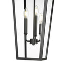 Z-Lite 12" Gannon 3 Light Outdoor Chain Mount Ceiling Fixture image 3