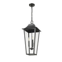 Z-Lite 12" Gannon 3 Light Outdoor Chain Mount Ceiling Fixture image 4
