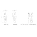 Z-Lite 12" Gannon 3 Light Outdoor Wall image 7