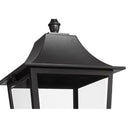 Z-Lite 12" Gannon Glass 3 Light Outdoor Post Mounted Fixture image 3