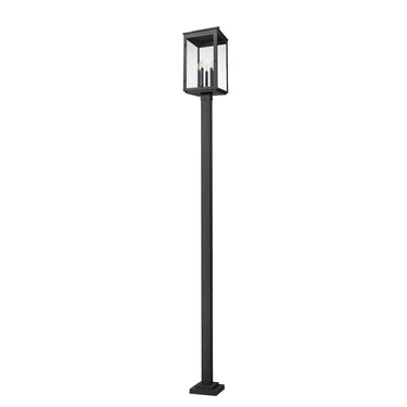 Z-Lite 12" Hartwell 5 Light Outdoor Post Mounted Fixture image 4