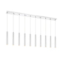 Z-Lite 12" High Forest 10 Light Linear Chandelier image 1