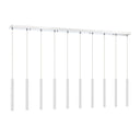 Z-Lite 12" High Forest 10 Light Linear Chandelier image 11