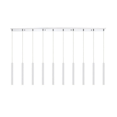 Z-Lite 12" High Forest 10 Light Linear Chandelier image 15