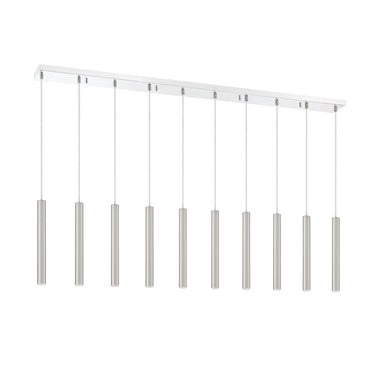 Z-Lite 12" High Forest 10 Light Linear Chandelier image 16