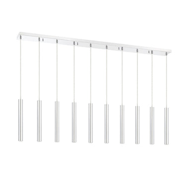 Z-Lite 12" High Forest 10 Light Linear Chandelier image 17