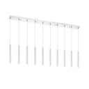 Z-Lite 12" High Forest 10 Light Linear Chandelier image 3
