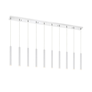 Z-Lite 12" High Forest 10 Light Linear Chandelier image 3