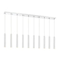 Z-Lite 12" High Forest 10 Light Linear Chandelier image 5