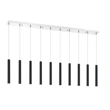 Z-Lite 12" High Forest 10 Light Linear Chandelier image 6