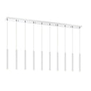 Z-Lite 12" High Forest 10 Light Linear Chandelier image 7