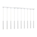 Z-Lite 12" High Forest 10 Light Linear Chandelier image 9