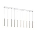 Z-Lite 12" High Forest 10 Light Linear Chandelier image