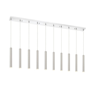 Z-Lite 12" High Forest 10 Light Linear Chandelier image
