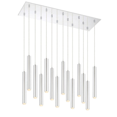Z-Lite 12" High Forest 14 Light Chandelier image 1