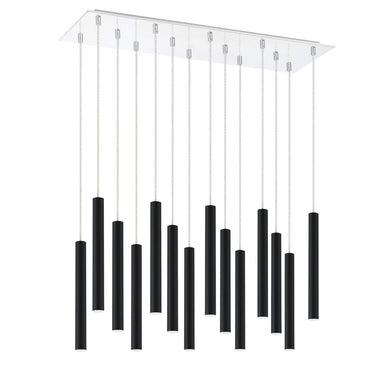 Z-Lite 12" High Forest 14 Light Chandelier image 14