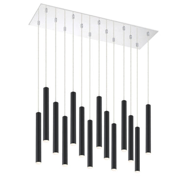 Z-Lite 12" High Forest 14 Light Chandelier image 2