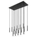 Z-Lite 12" High Forest 17 Light Linear Chandelier image 1