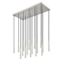 Z-Lite 12" High Forest 17 Light Linear Chandelier image 12