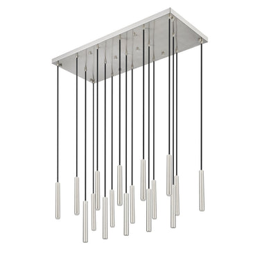 Z-Lite 12" High Forest 17 Light Linear Chandelier image 12