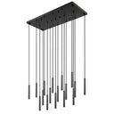 Z-Lite 12" High Forest 17 Light Linear Chandelier image 13