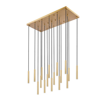 Z-Lite 12" High Forest 17 Light Linear Chandelier image 14