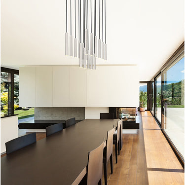 Z-Lite 12" High Forest 17 Light Linear Chandelier image 15