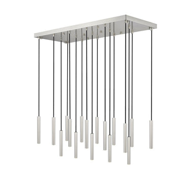 Z-Lite 12" High Forest 17 Light Linear Chandelier image 3