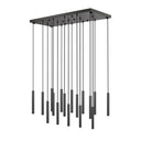 Z-Lite 12" High Forest 17 Light Linear Chandelier image 4