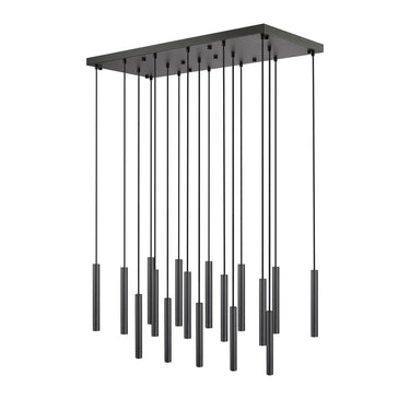 Z-Lite 12" High Forest 17 Light Linear Chandelier image 4