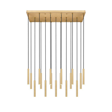 Z-Lite 12" High Forest 17 Light Linear Chandelier image 8