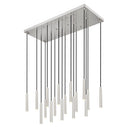 Z-Lite 12" High Forest 17 Light Linear Chandelier image
