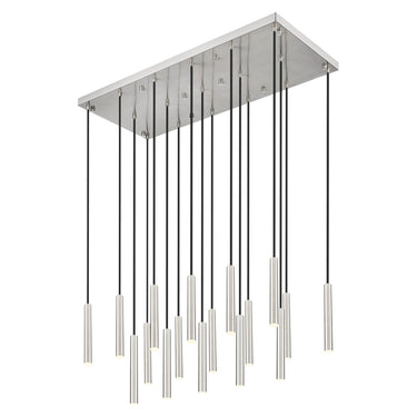 Z-Lite 12" High Forest 17 Light Linear Chandelier image