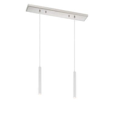 Z-Lite 12" High Forest 2 Light Linear Chandelier image 2